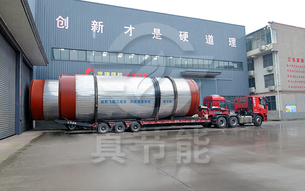 啤酒糟烘干机发货现场