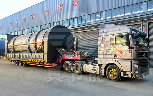 酒精渣烘干机运输现场